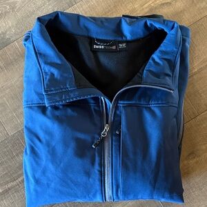 Swiss Tech Royal Blue Zip-Up Jacket
